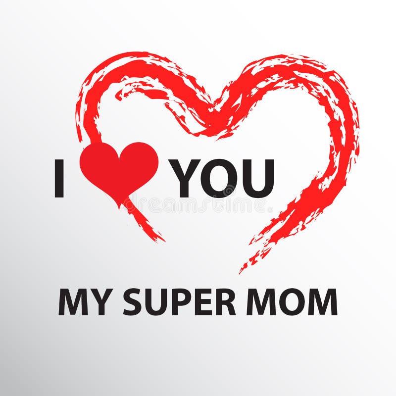 You Queen My Heart Greeting Card Stock Vector (Royalty Free