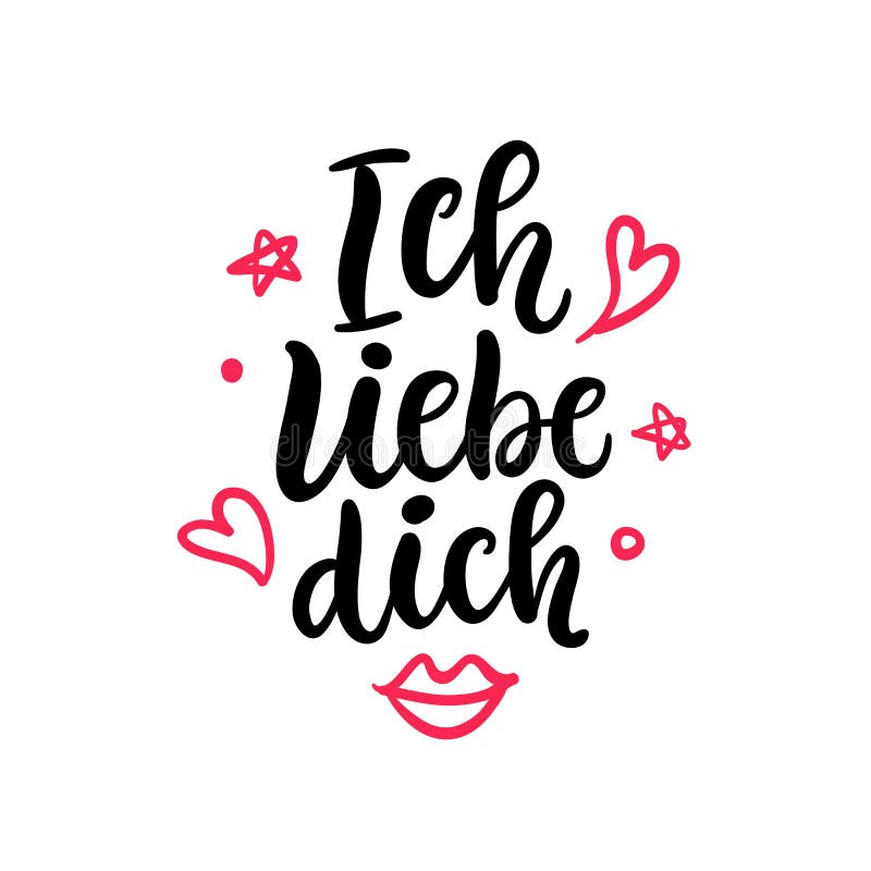 cute ways to say i love you in german