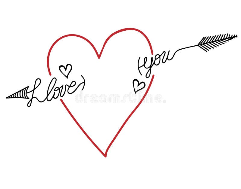 I Love You Form Heart Stock Illustrations – 345 I Love You Form Heart Stock  Illustrations, Vectors & Clipart - Dreamstime