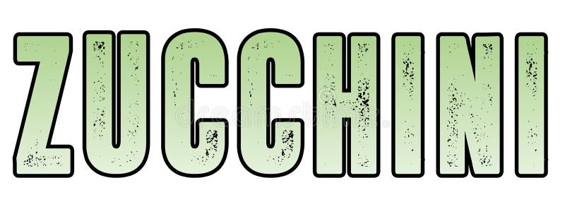 I love zucchini text stock illustration. Illustration of cucumber