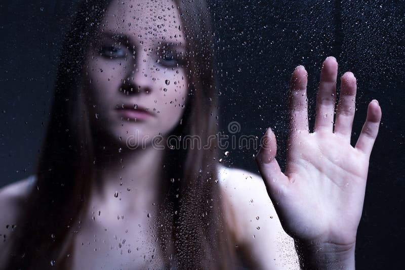 Girl Falling Asleep while Reading Book Stock Photo - Image of childhood ...