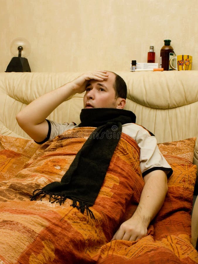 I`m ill series stock photo. Image of male, fever, allergy - 1847570