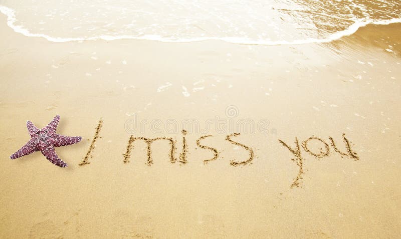 I Misser You royalty-vrije stock afbeeldingen I Misser You royalty-vrije stock afbeeldingen