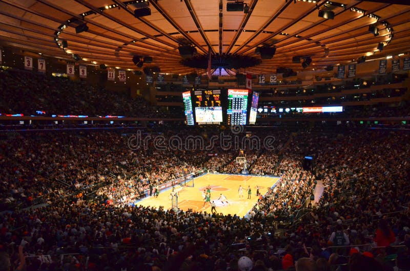 I New York Knicks in Madison Square Garden