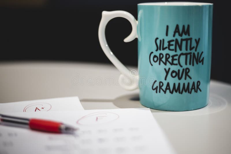 `I Am Silently Correcting Your Grammar` Coffee Mug