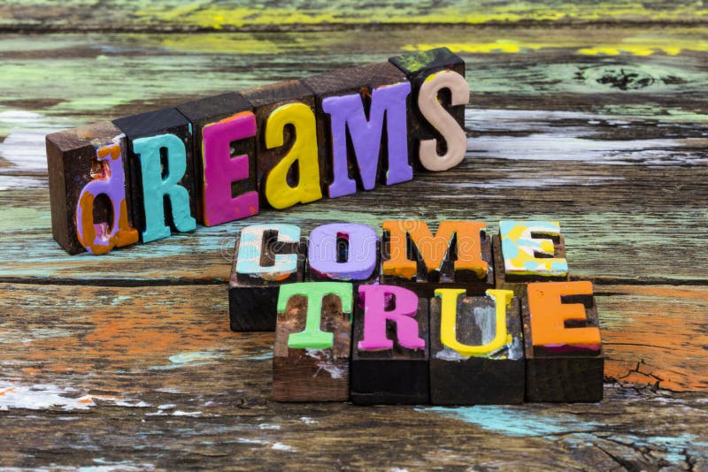 I sogni credono che l'immaginazione dei sogni sia un successo la visione della libertà di vita