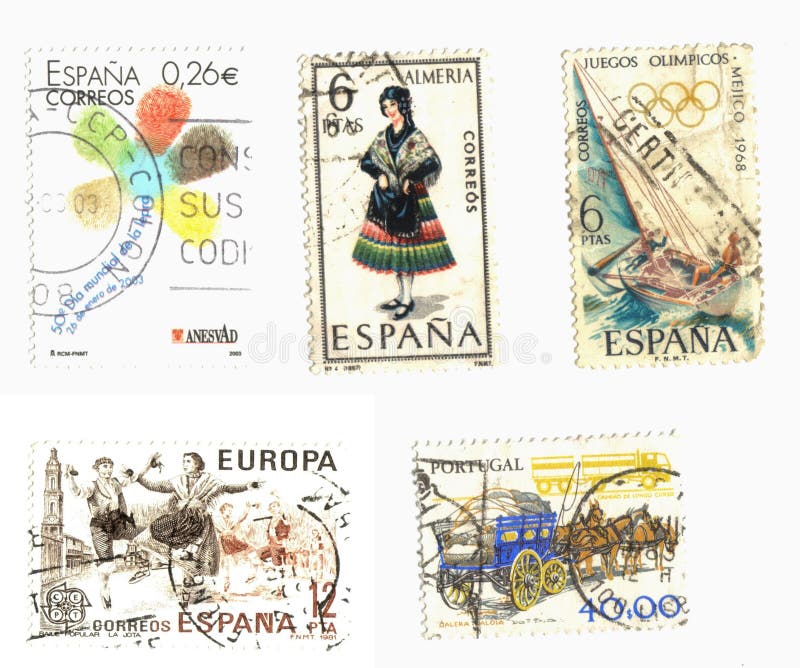 Iberian stamps