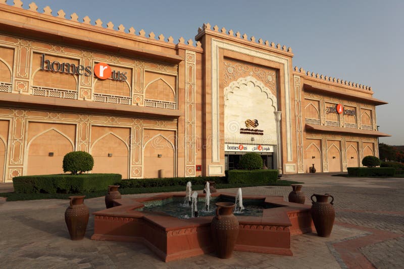 Ibn Battuta Mall in Dubai editorial stock image. Image of united 20437614