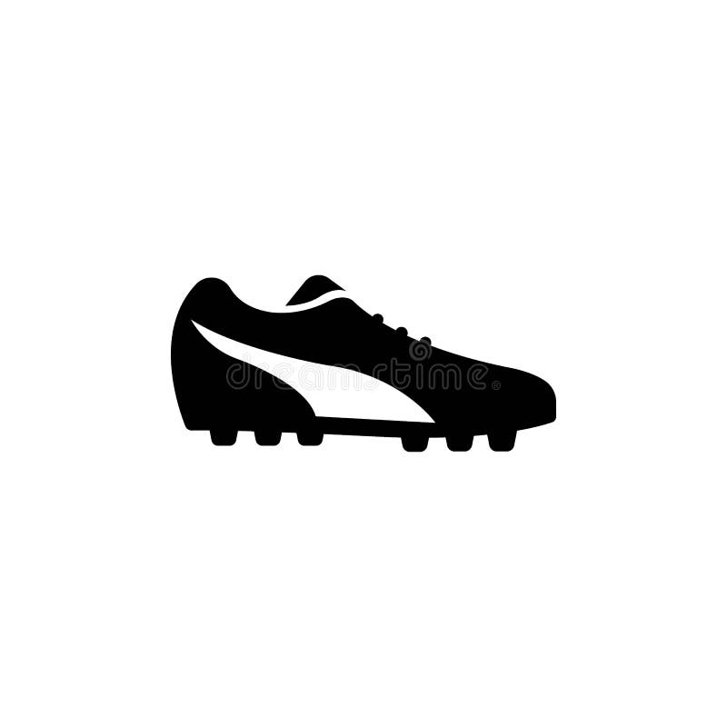 Logo De Chaussures De Football Et Modèle Vectoriel