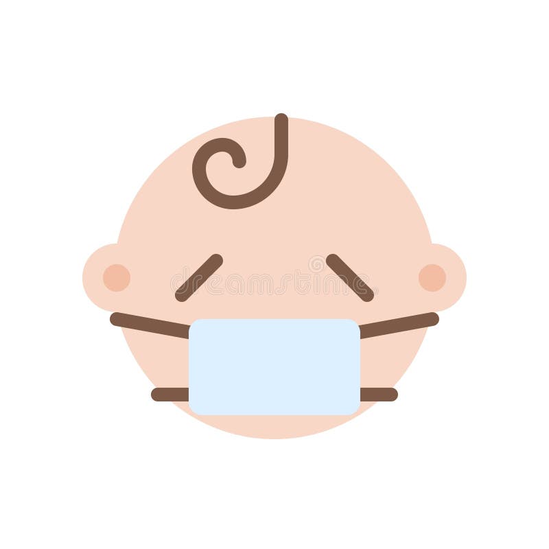 Bebe Malade Illustration De Vecteur Illustration Du Malpropre