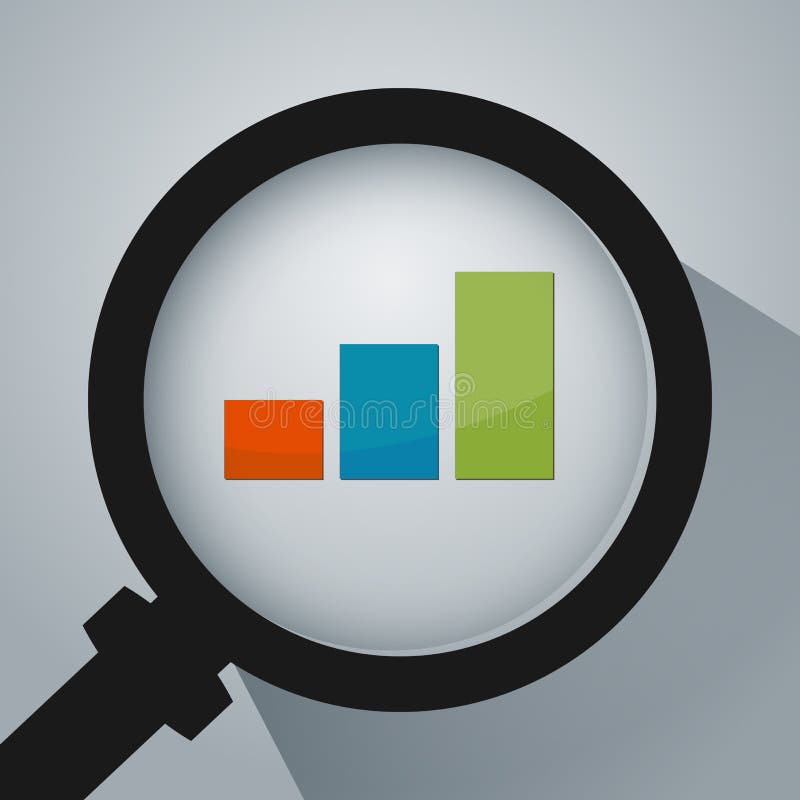 Icône d'analyse commerciale illustration libre de droits Icône d'analyse commerciale illustration libre de droits