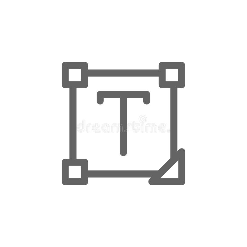 Ic?ne d'?diteur de texte Élément d'icône simple illustration stock Ic?ne d'?diteur de texte Élément d'icône simple illustration stock
