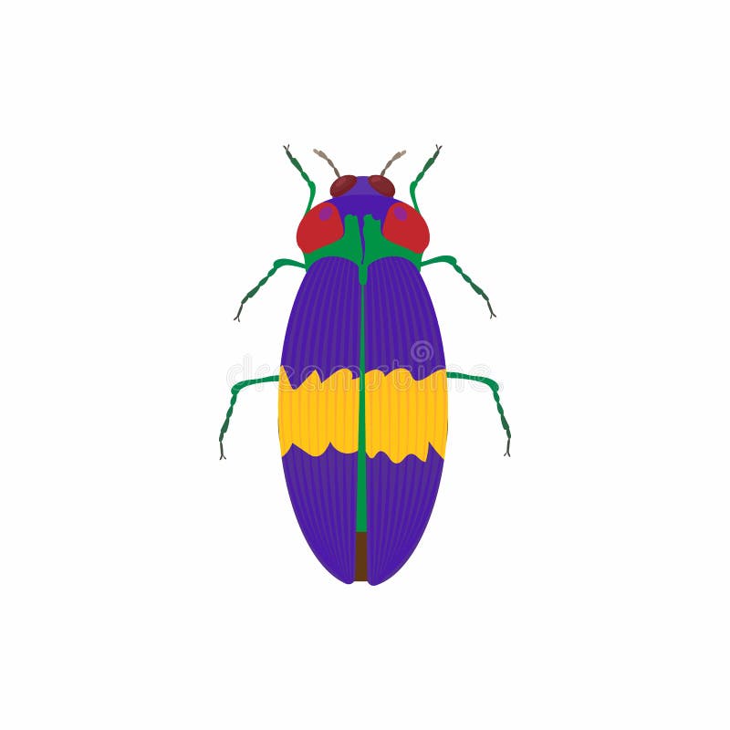 Icône d'insecte, style de bande dessinée illustration libre de droits Icône d'insecte, style de bande dessinée illustration libre de droits