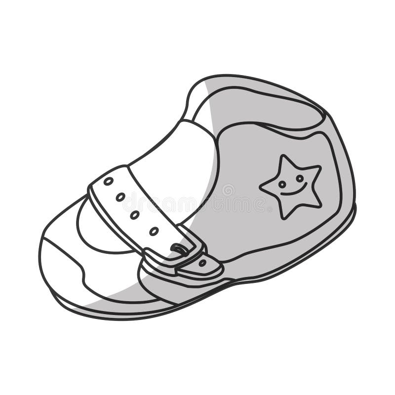 Icone De Chaussure Concept De Bebe Dessin De Vecteur Illustration Stock Illustration Du Gosse Produit