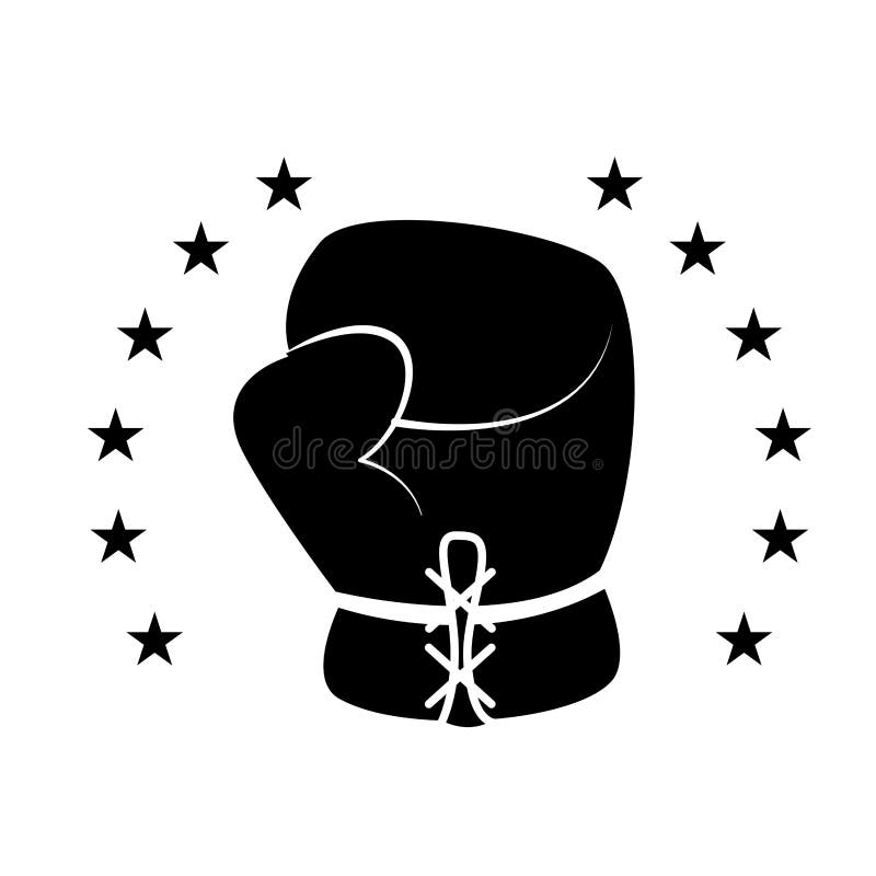 Icône de gant de boxe illustration libre de droits Icône de gant de boxe illustration libre de droits