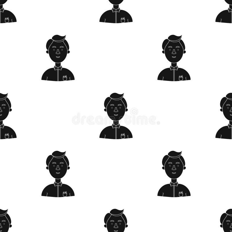 Scientist icon in black style isolated on white background. People of different profession symbol vector illustration. Scientist icon in black style isolated on white background. People of different profession symbol vector illustration.