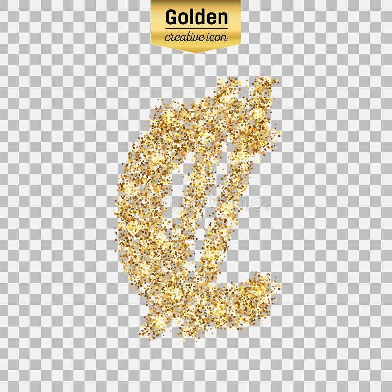 Icône de scintillement d'or illustration stock Icône de scintillement d'or illustration stock
