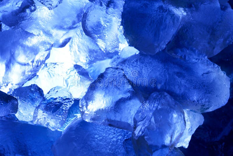 Ice Against Blue Background Stock Photo Image of subzero, arctic