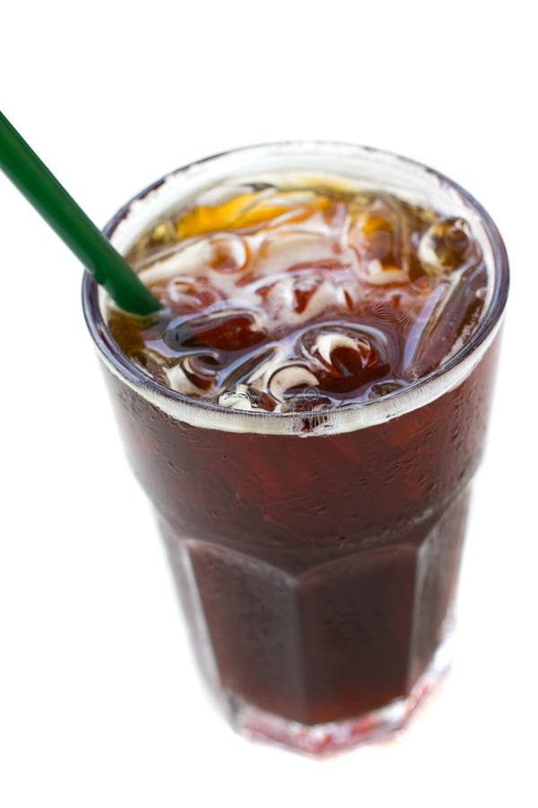 Ice Black Coffee , Americano. Stock Photo - Image of brown, mocha: 42196252