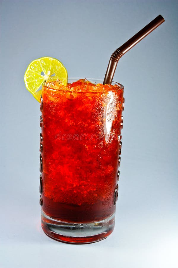 Ice black lemon tea