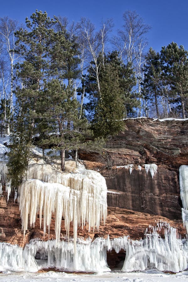 Ice caves of Lake Superior