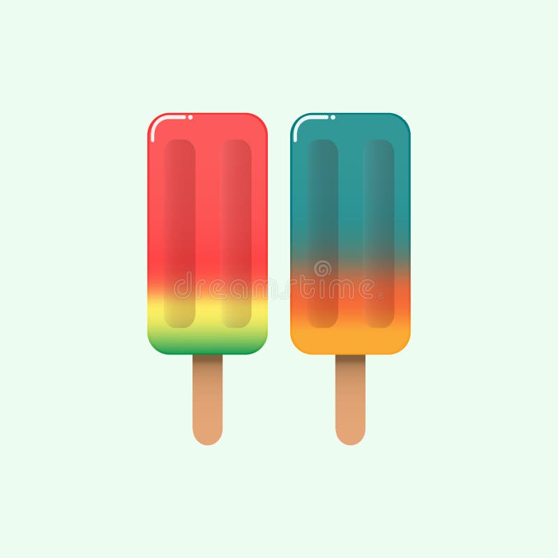 Ice Cream Bars stock vector. Illustration of glaze, food 13476118