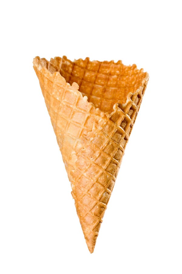 Ice cream cone stock image