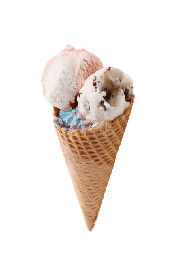 An ice cream cone stock images An ice cream cone stock images