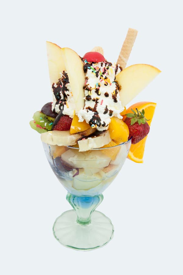 Ice cream dessert royalty free stock photos