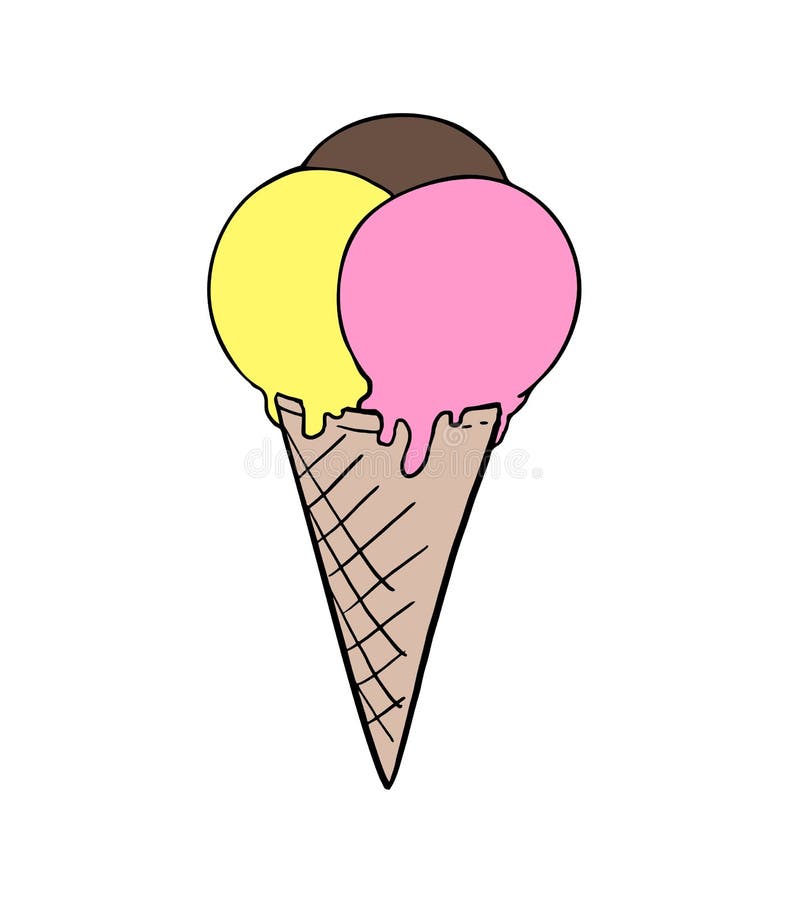 ice cream draw design 95406122