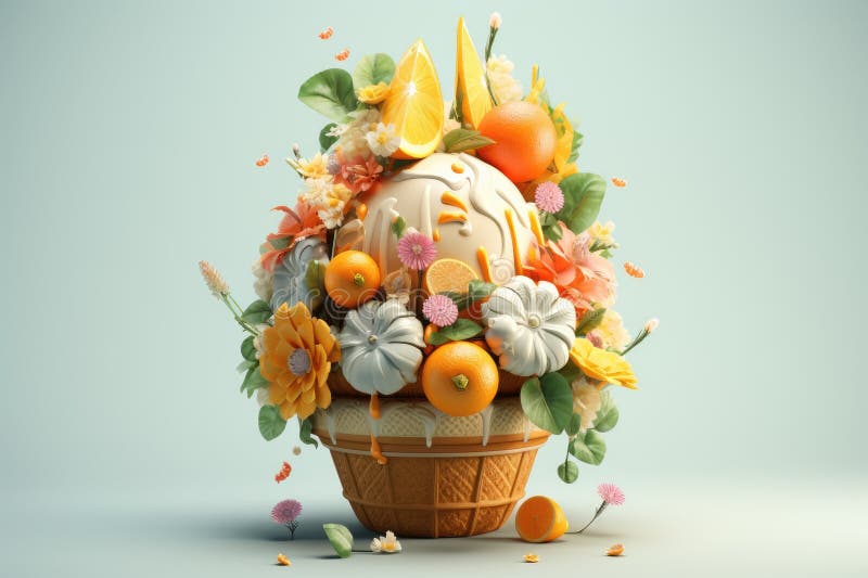 Icecream Toppings Stock Illustrations – 885 Icecream Toppings Stock ...