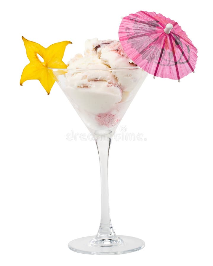 Ice-cream in a glass