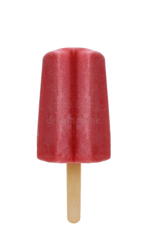 Ice cream pop strawberry stock photo. Image of isolated 60845238