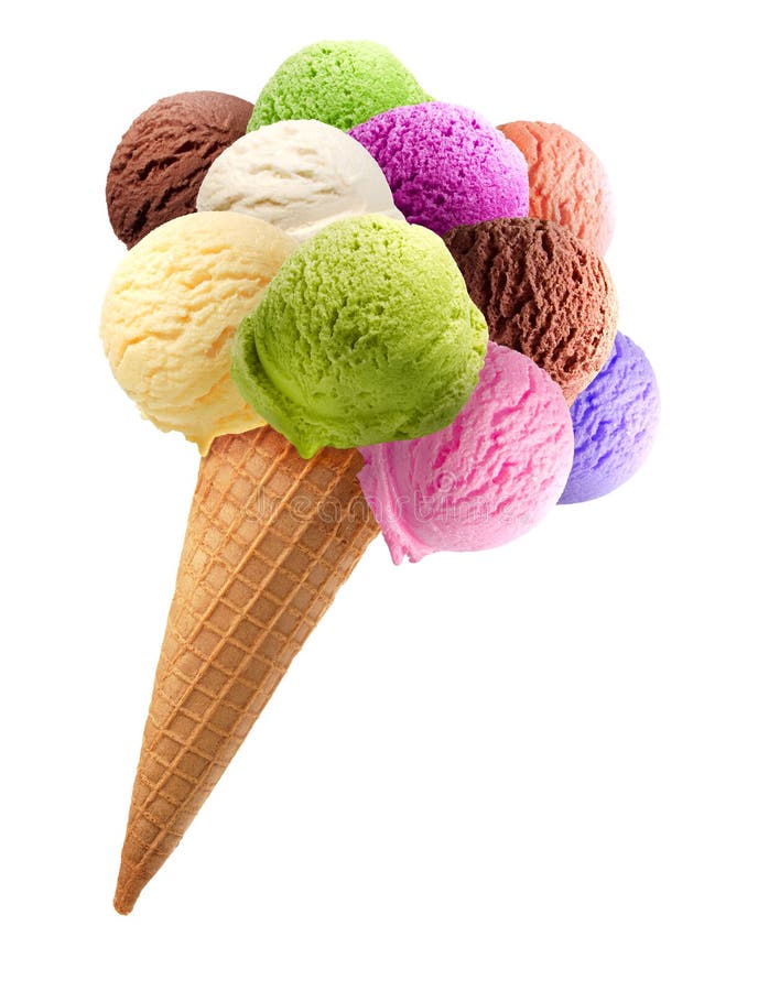 Ice Cream Stock Illustration - Download Image Now - Ice Cream Cone, Ice  Cream, Single Object - iStock