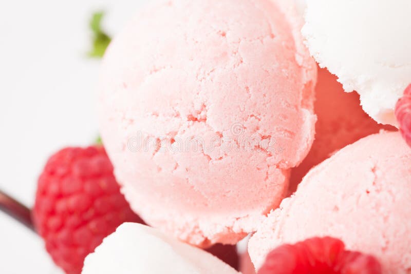 Frozen Fruit Yogurt Ice Cream Stock Image Image of white, cherry 30060217
