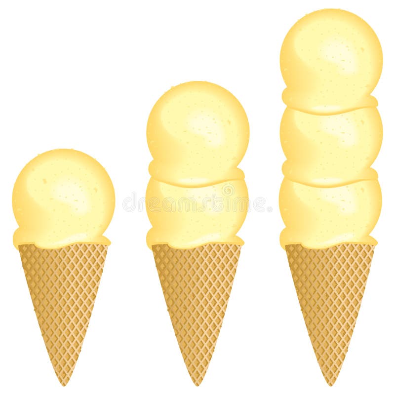 Ice Cream One Scoop Stock Illustrations – 665 Ice Cream One Scoop Stock  Illustrations, Vectors & Clipart - Dreamstime