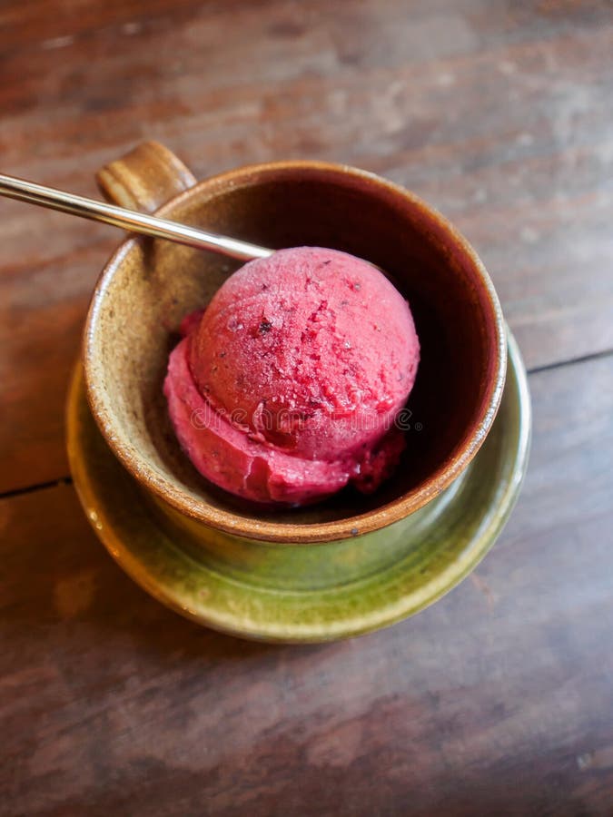 Ice cream sherbet stock image. Image of milk, scoop, icecream 64155833