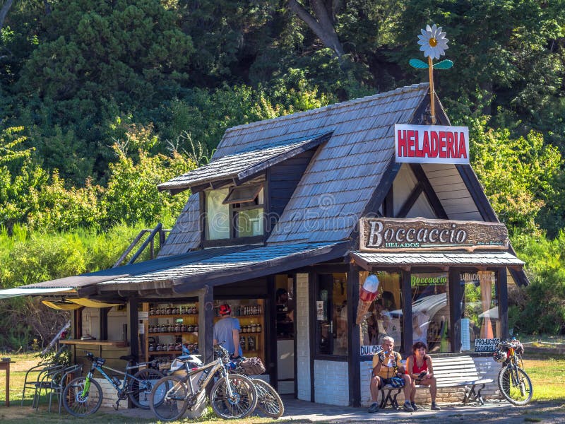 Ice cream store - Colonia Switzerland rural district of Bariloche - Argentina