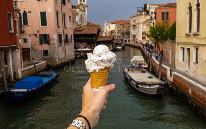 Ice cream stock image. Image of venice, cream, view, stunning 62001857