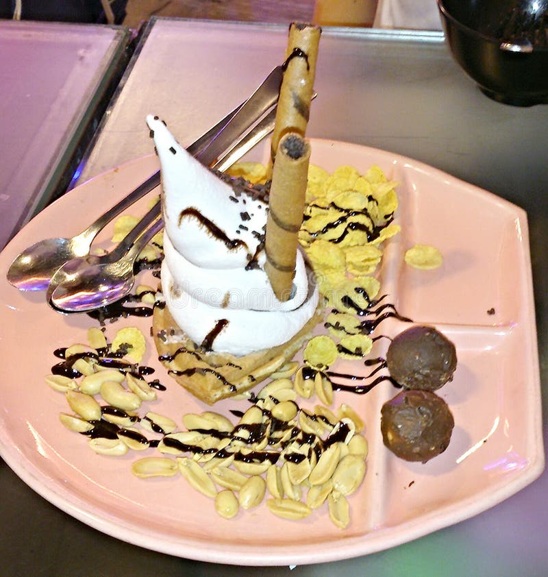Ice Cream Stock Image Image Of Toilet Love Choco Restaurant 44323443 