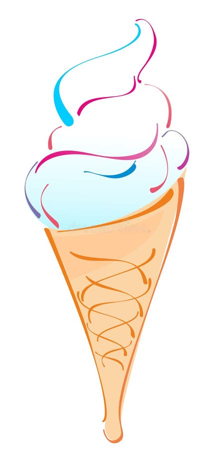 The ice cream vector