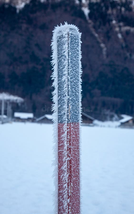 Ice Crystals Forming while Trying To Blow Bubble Due To Extreme Cold