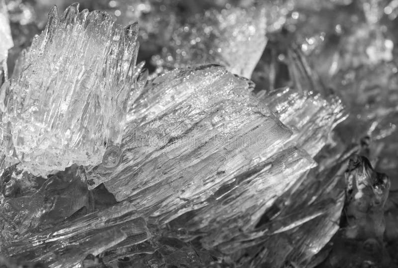 Ice crystals stock photo. Image of backgrounds, transparent 37233778