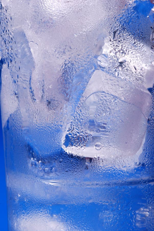Ice cube stock photo