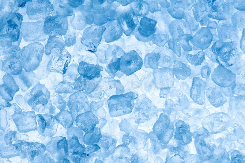 Frozen ice Cube Stock Photo