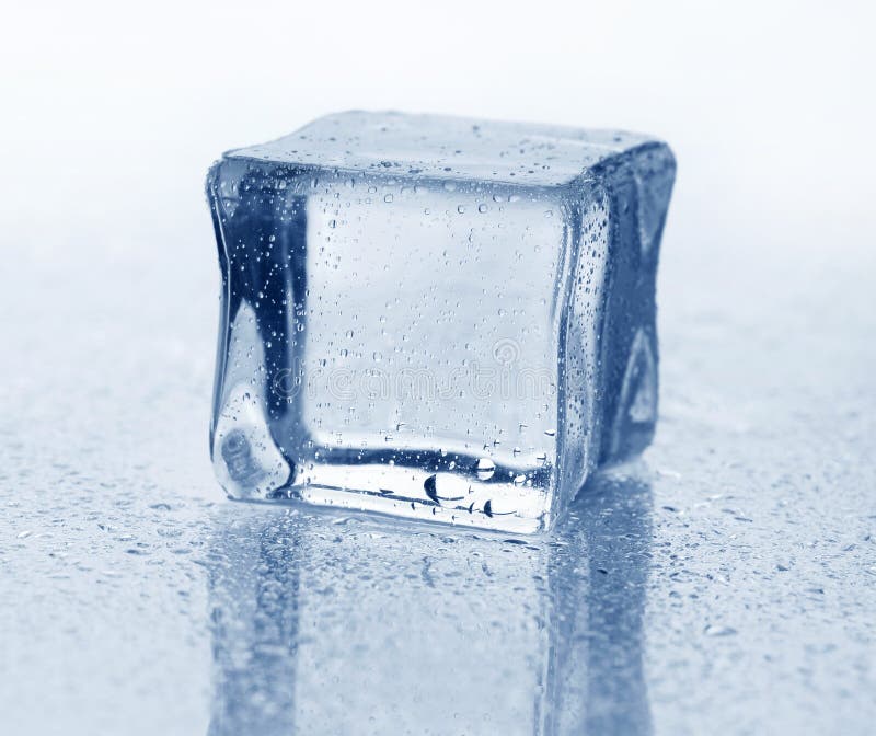 Frozen Ice Cubes Isolated Stock Photo - Download Image Now - 2015, Blue,  Cold Temperature - iStock