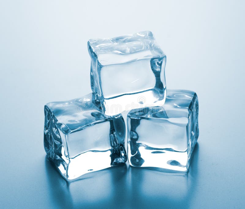 Ice cubes stock photo. Image of blue, cold, isolated, refreshment - 3573022