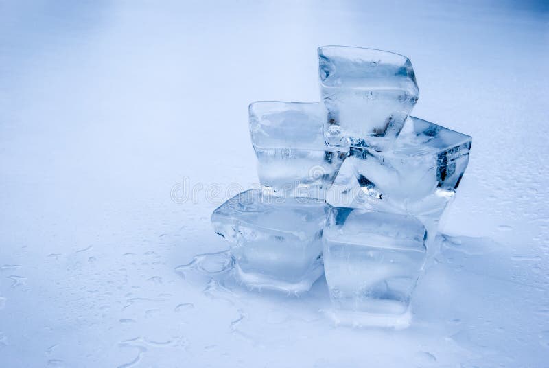 Frozen Ice Cube Stock Photo 1055922887