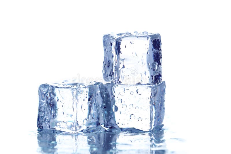 Ice cubes stock image. Image of light, clear, closeup 60498449