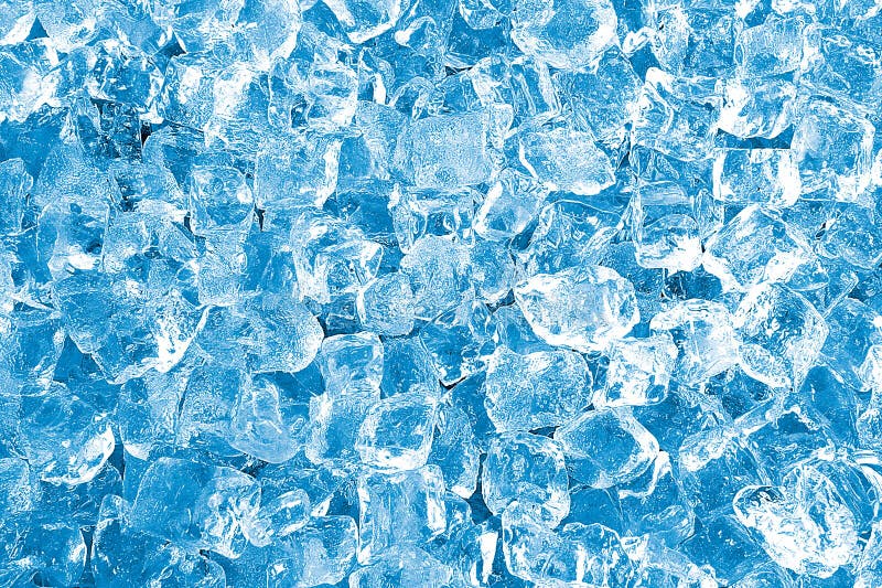 Ice cubes texture